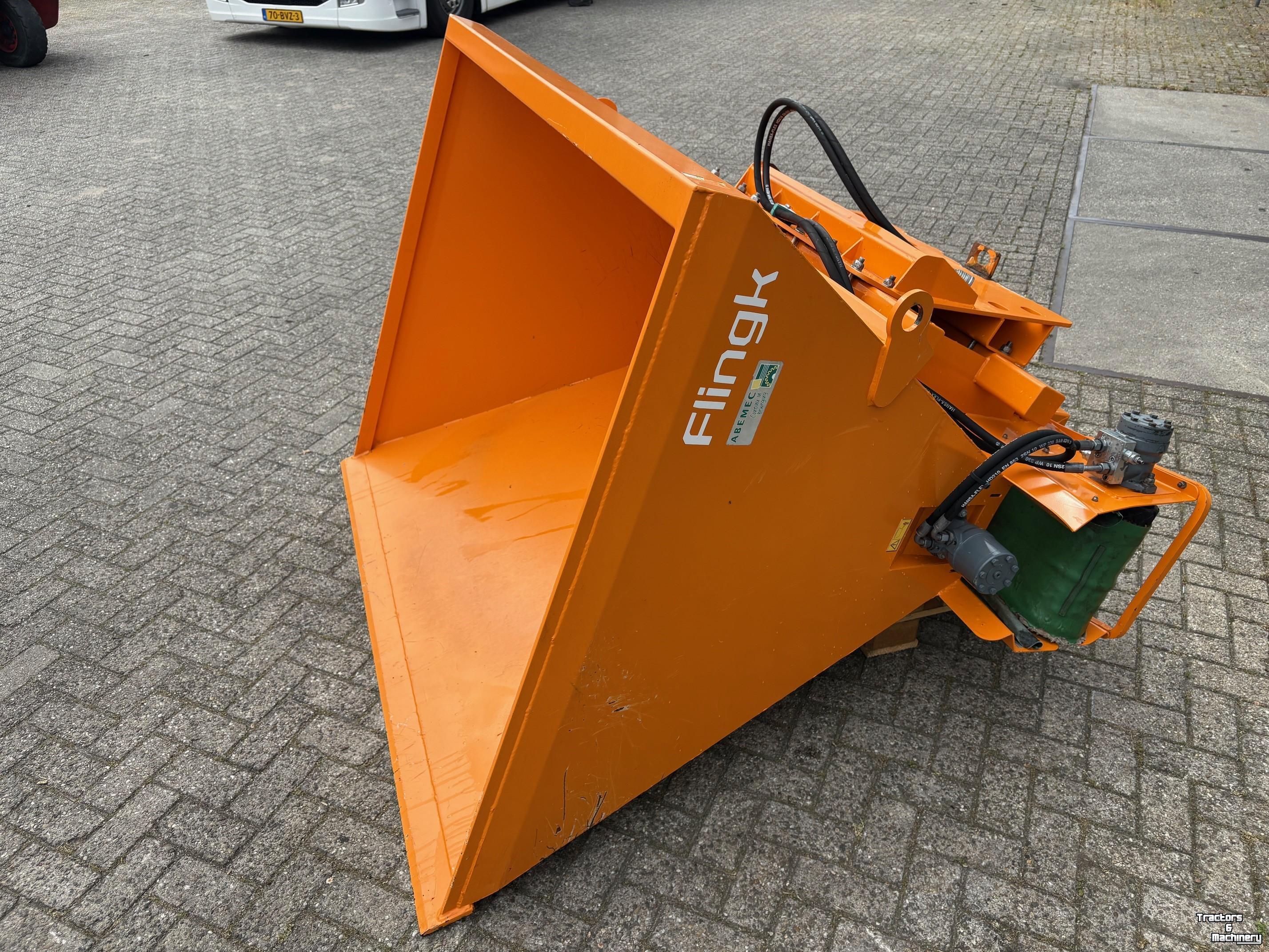 Distributeur de paille pour des logettes Flingk Z1500 instrooibak