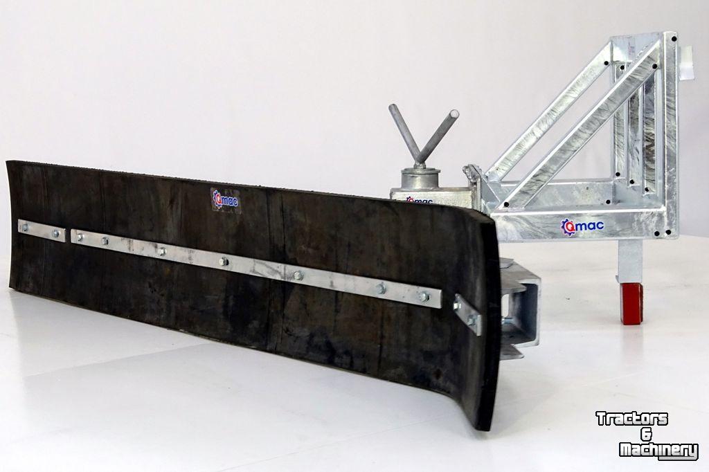 Rabot caoutchouc Qmac 210 MECH SCHUIN + HOEK FUCHS BORD