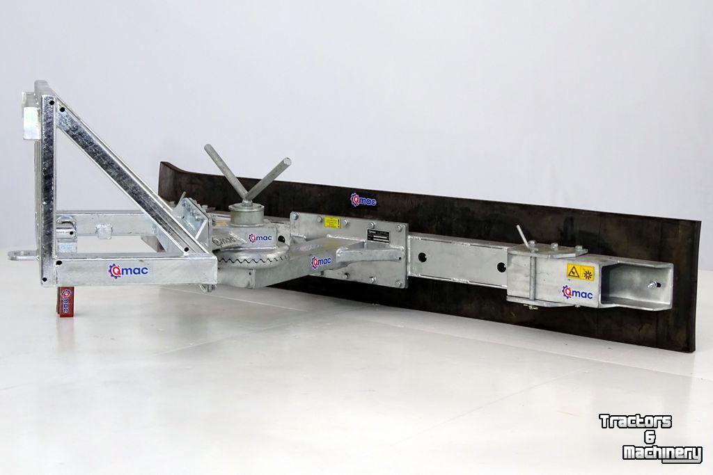 Rabot caoutchouc Qmac 210 MECH SCHUIN + HOEK FUCHS BORD
