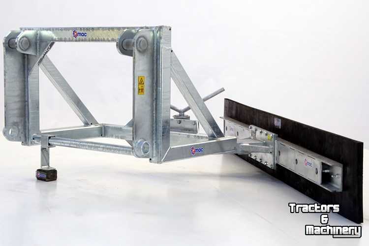 Rabot caoutchouc Qmac Gummischieber für Hof mit anbau Schaef 823 834