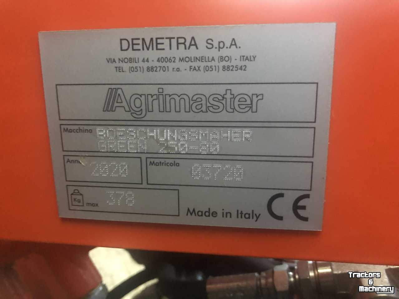 Rotobroyeur Agrimaster Arm klepelmaaier 250/80