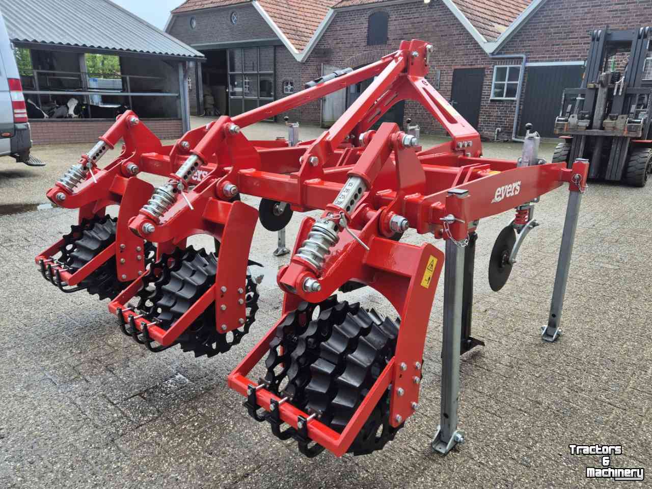 Décompacteur Evers WBG-3 graslandwoeler beluchter demo