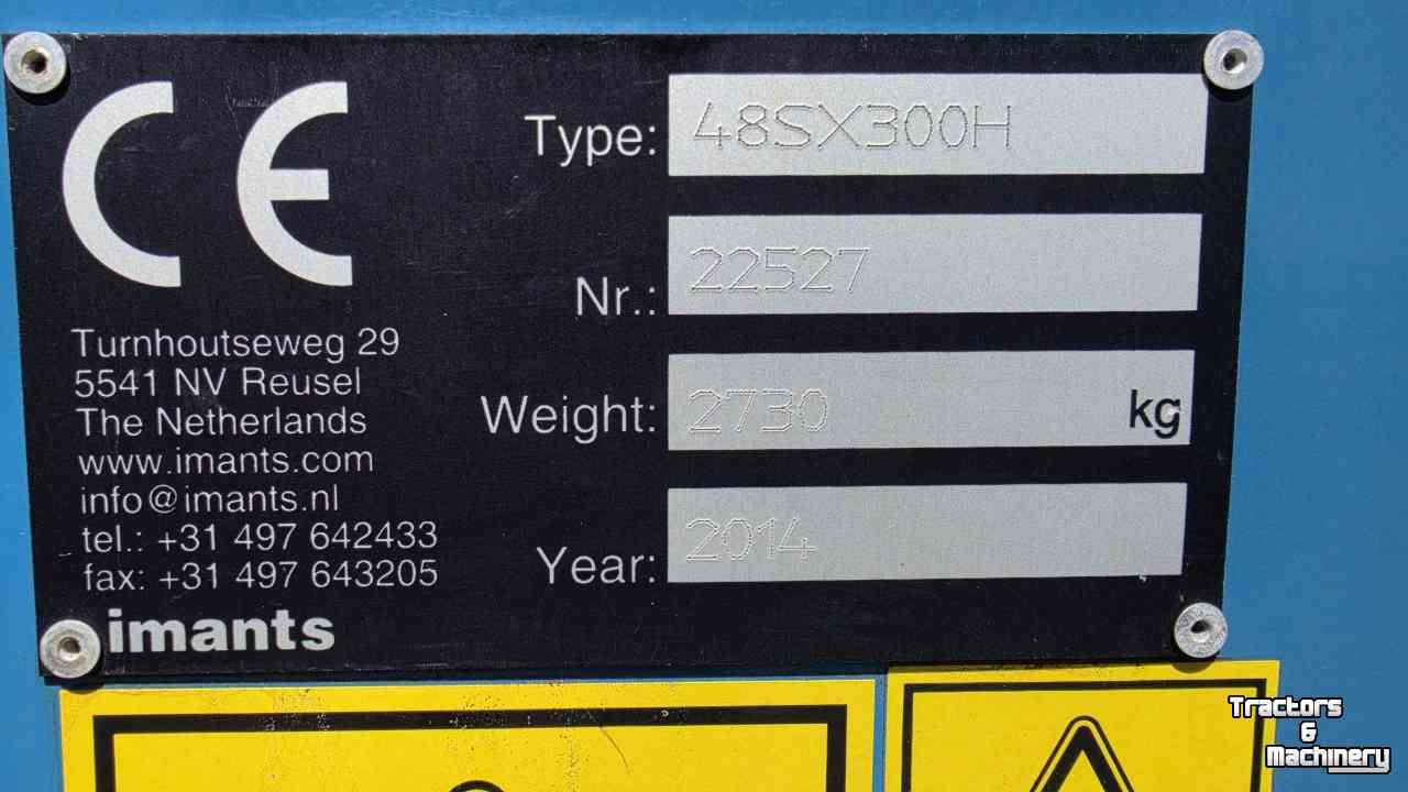 Machine à bêcher Imants 45SX300H