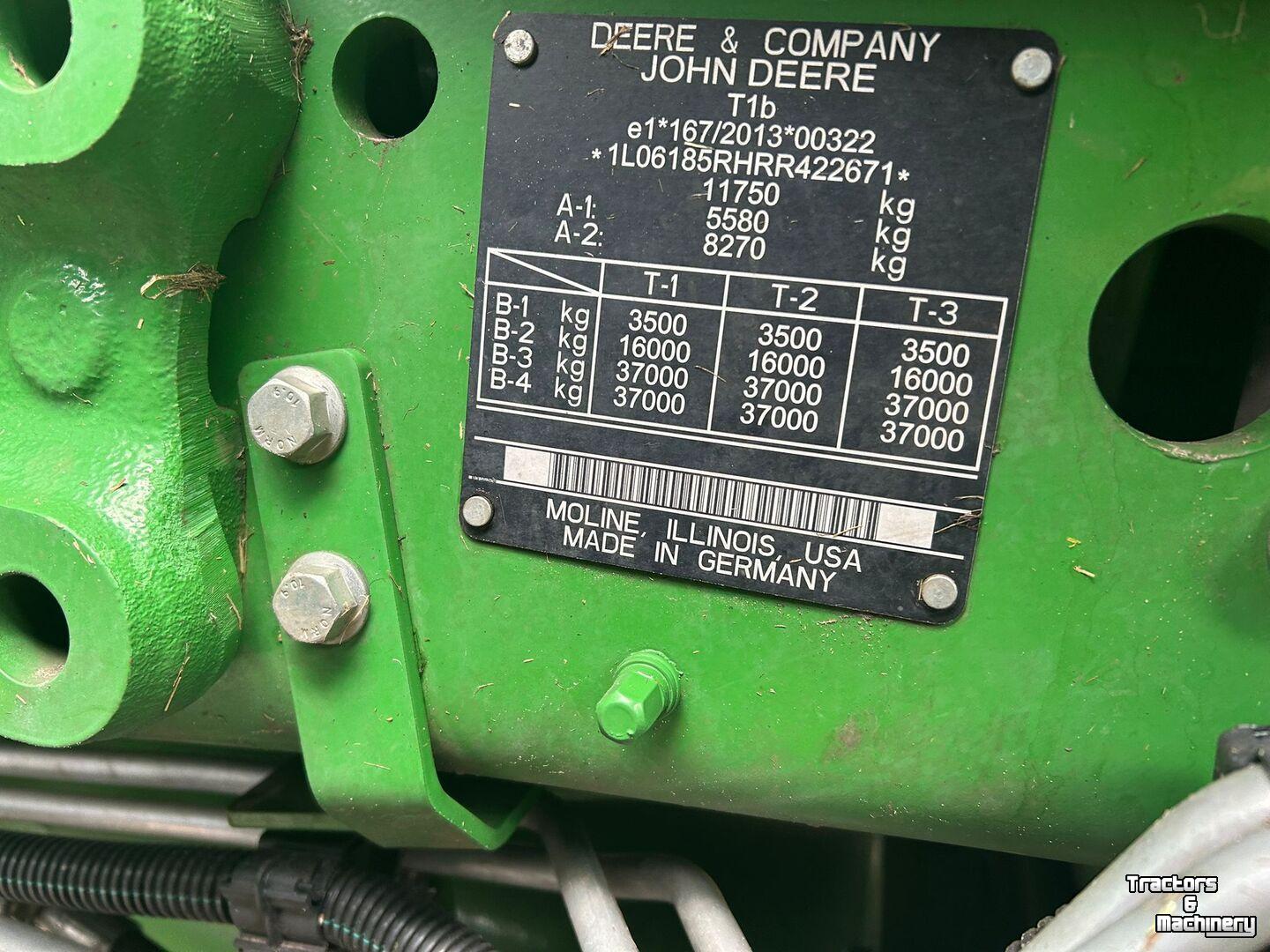 Tracteur John Deere 6R 185