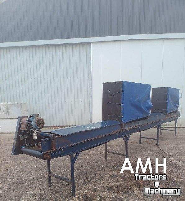 Convoyeur  Onderlosband 7750X600 TRANSPORTBAND VLAKKE BAND FLAT BELT CONVEYOR BELT FLACHBAND FÖRDERBAND