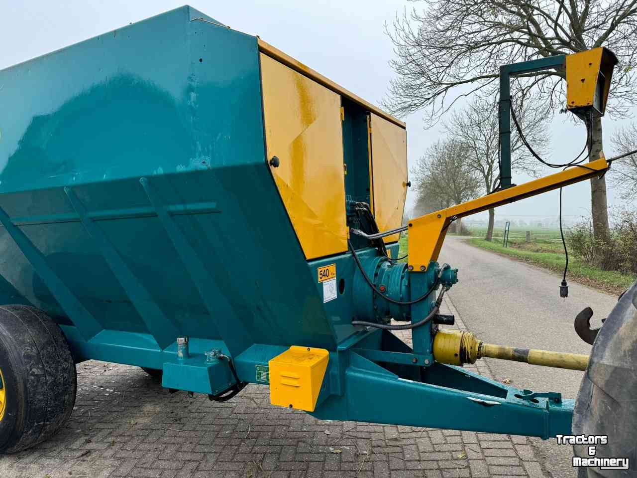 Mélangeuse Horizontale Marmix UNI 13 voermengwagen  Marmix Alieco