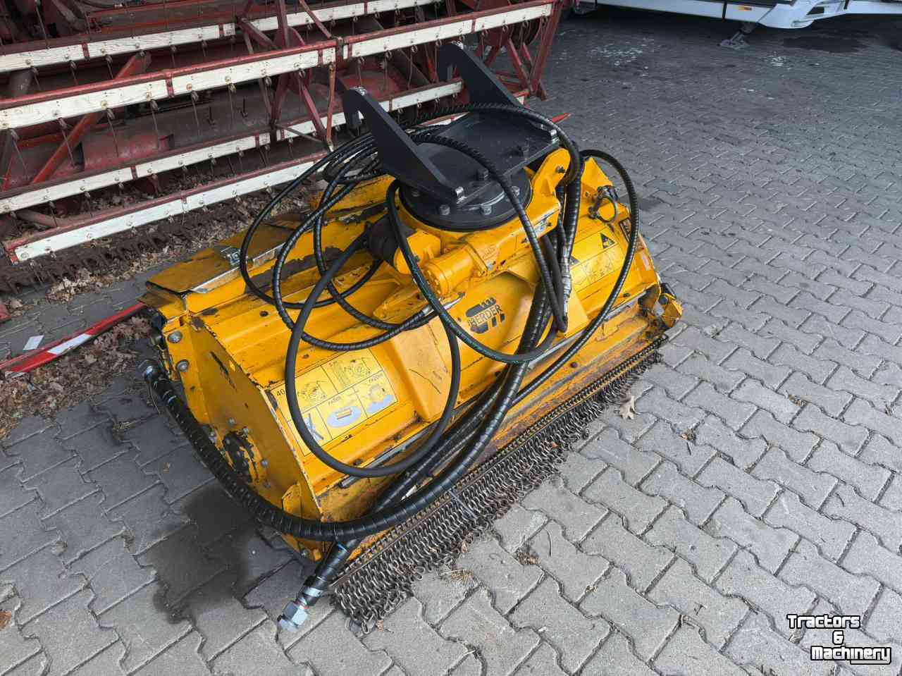 Rotobroyeur Herder KMUQ 130 vijzelbak klepelmaaier
