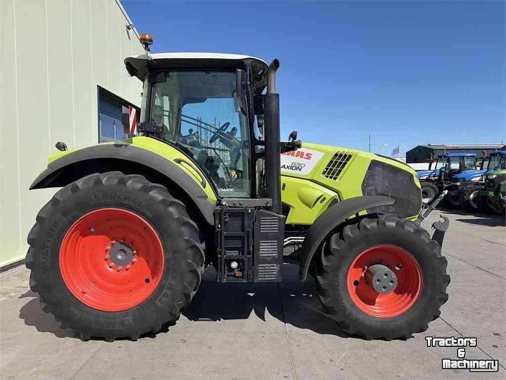 Tracteur Claas Axion 830 CMATIC