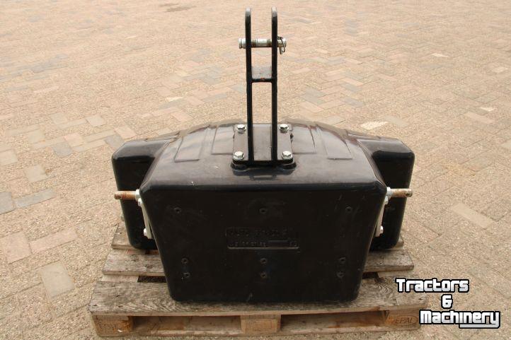 Poids frontaux  Frontgewicht Mufo-2 1250 kg  cat II