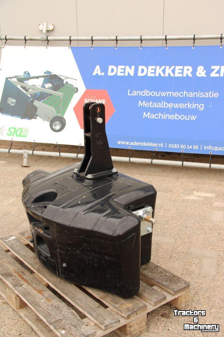 Poids frontaux  Frontgewicht Mufo-2 1250 kg  cat II