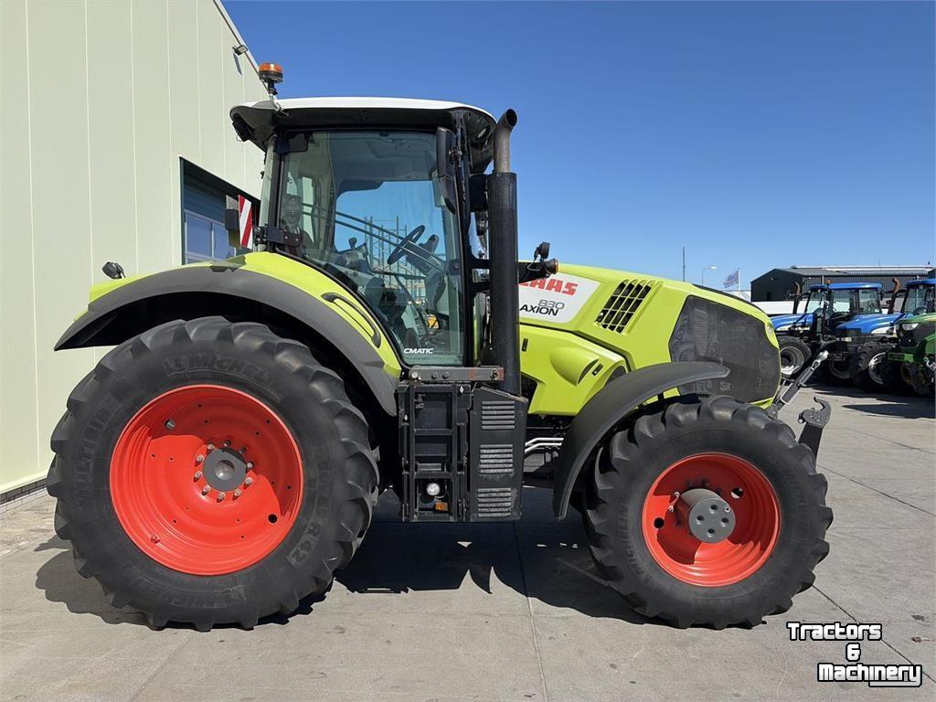 Tracteur Claas Axion 830 CMATIC