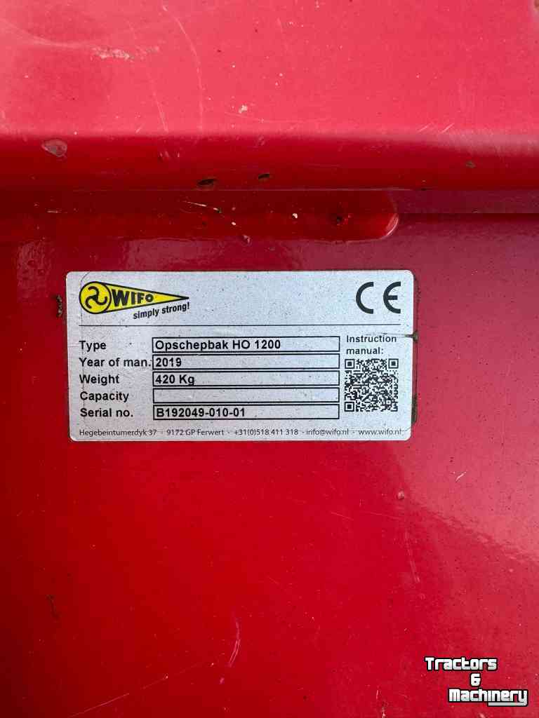 Godets chargeurs Wifo HO 1200