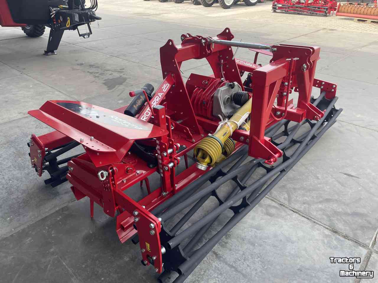 Herse rotative Tulip 302/25 front kopeg met v-rol voor en achter