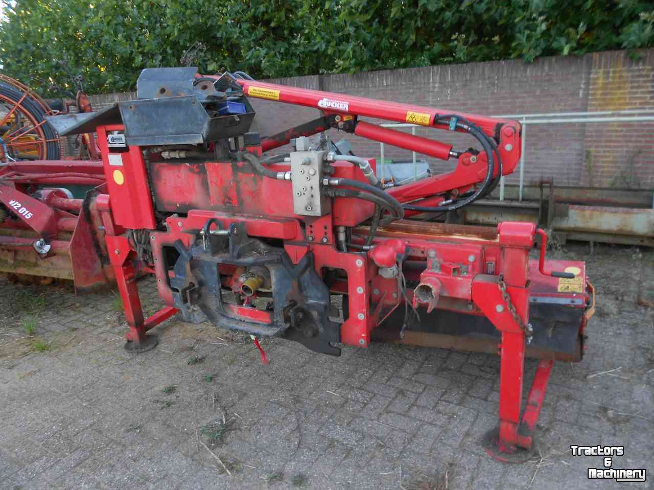 Rotobroyeur Ducker frontuitvoering unimog