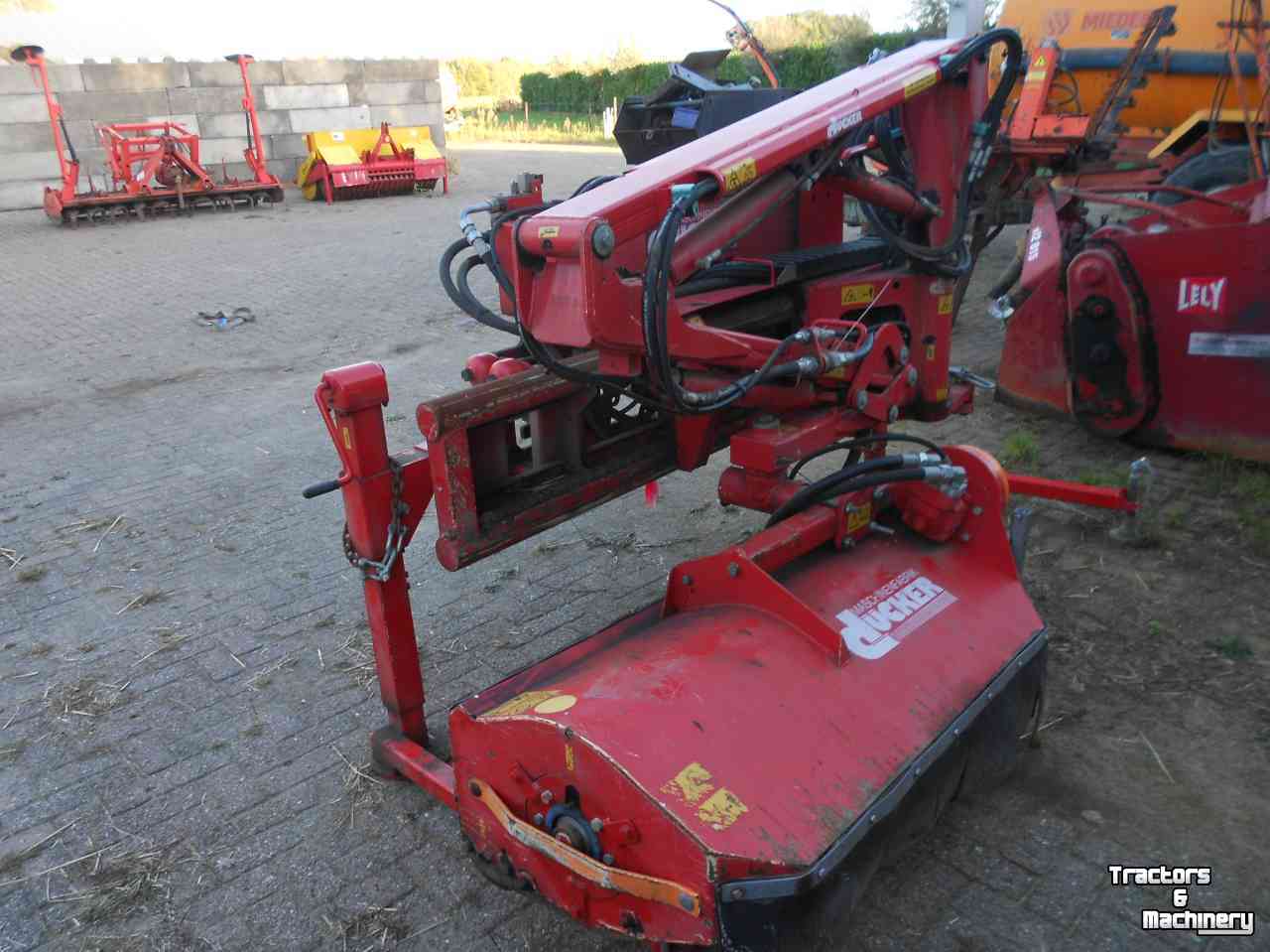 Rotobroyeur Ducker frontuitvoering unimog
