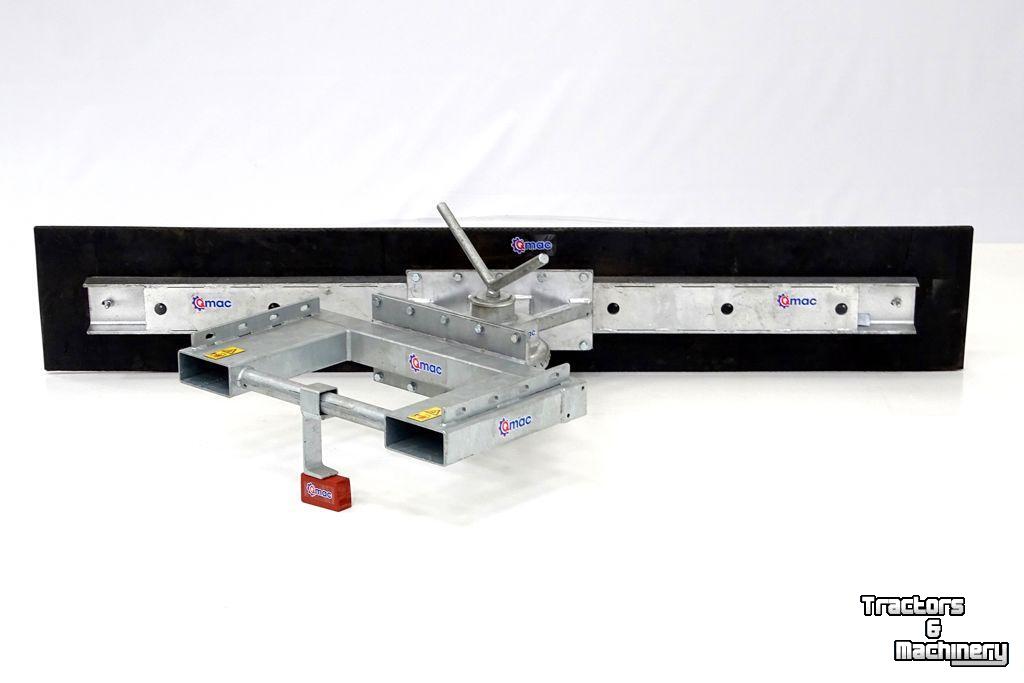 Rabot caoutchouc Qmac 210 MECH SCHUIN LEPELINSTEEK
