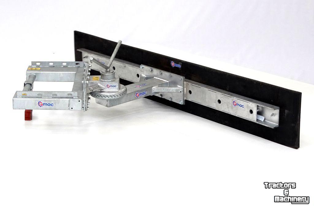 Rabot caoutchouc Qmac 210 MECH SCHUIN LEPELINSTEEK