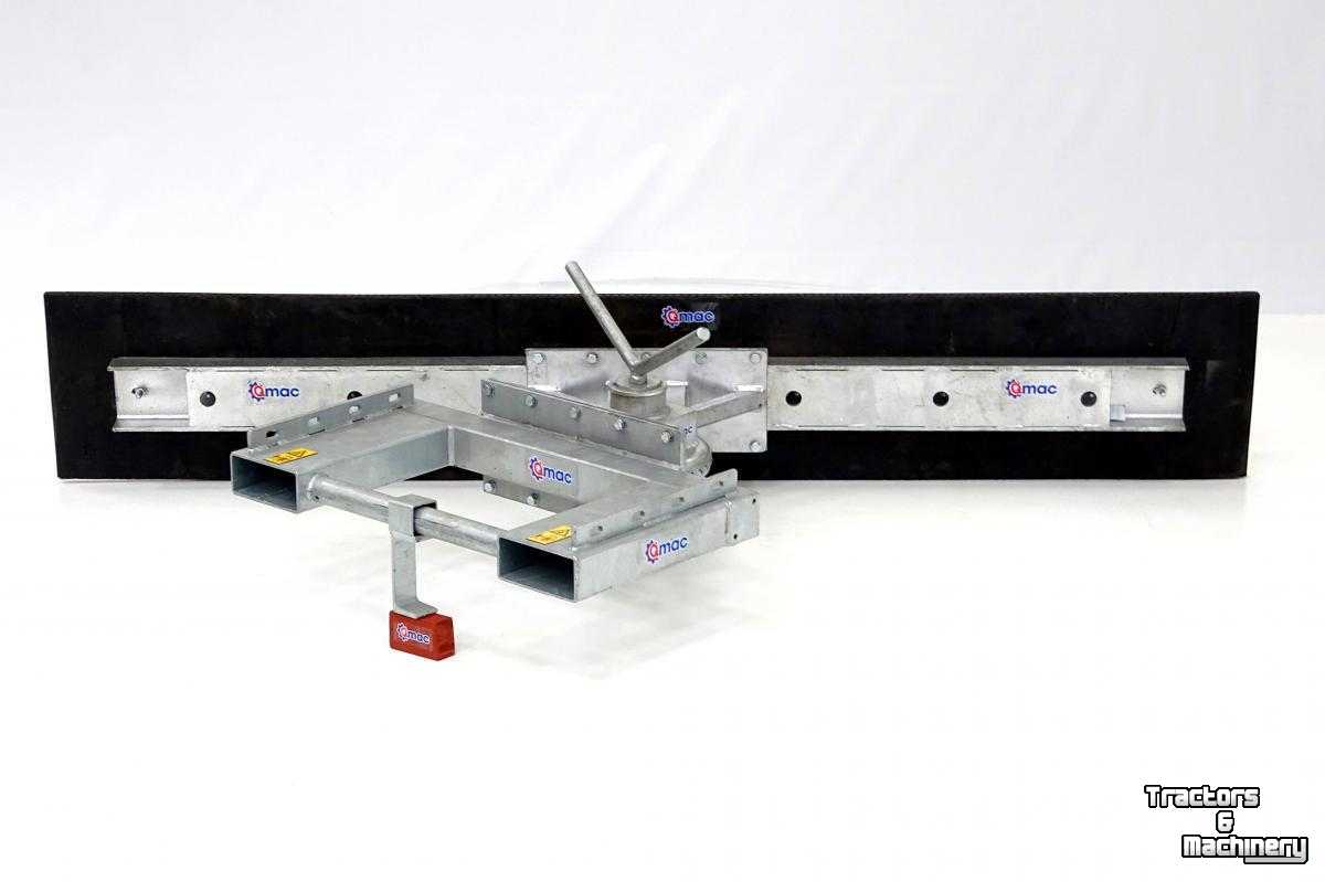 Autres matériel et accessoires de transport et industriels Qmac Modulo Gummischieber 2100mm 210cm Anbau Palettengabel