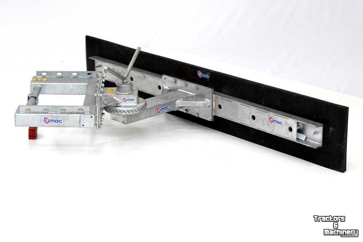 Autres matériel et accessoires de transport et industriels Qmac Modulo Gummischieber 2100mm 210cm Anbau Palettengabel