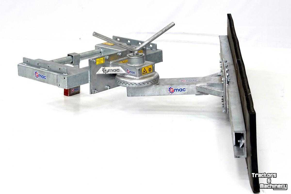 Autres matériel et accessoires de transport et industriels Qmac Modulo Gummischieber 2100mm 210cm Anbau Palettengabel