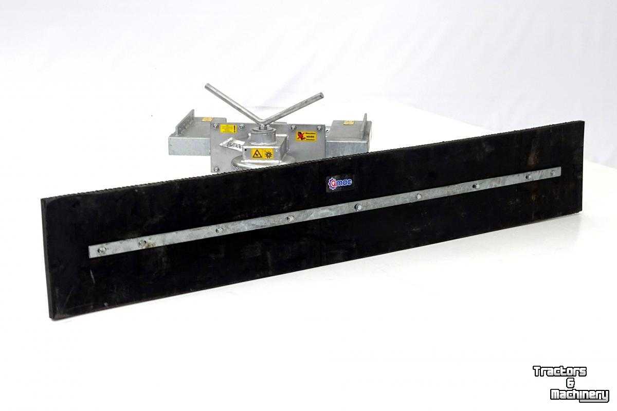 Autres matériel et accessoires de transport et industriels Qmac Modulo Gummischieber 2100mm 210cm Anbau Palettengabel