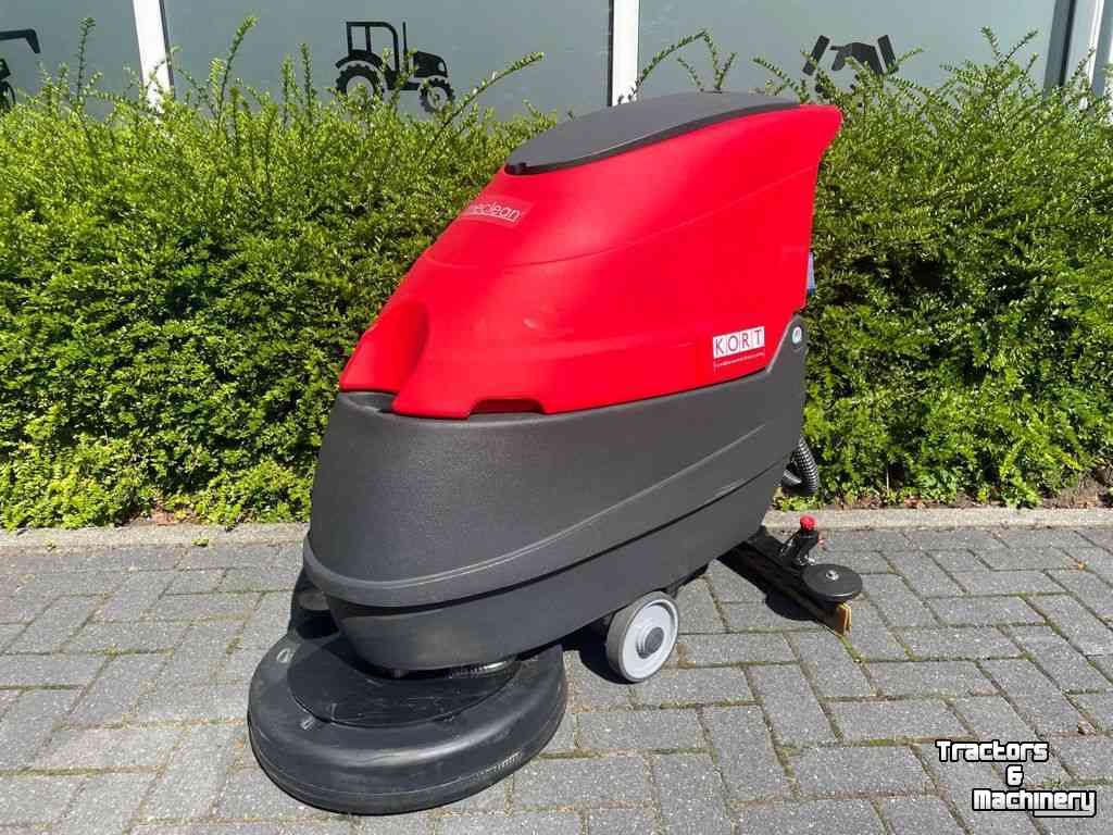 Balayeuses et balayeuses aspirantes Meclean Powerscrub Schrob/Zuigmachine