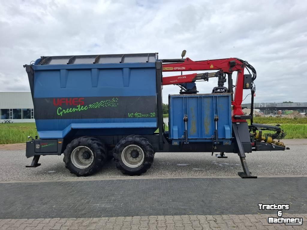 Déchiqueteuse de bois Greentec 952MEGA/20