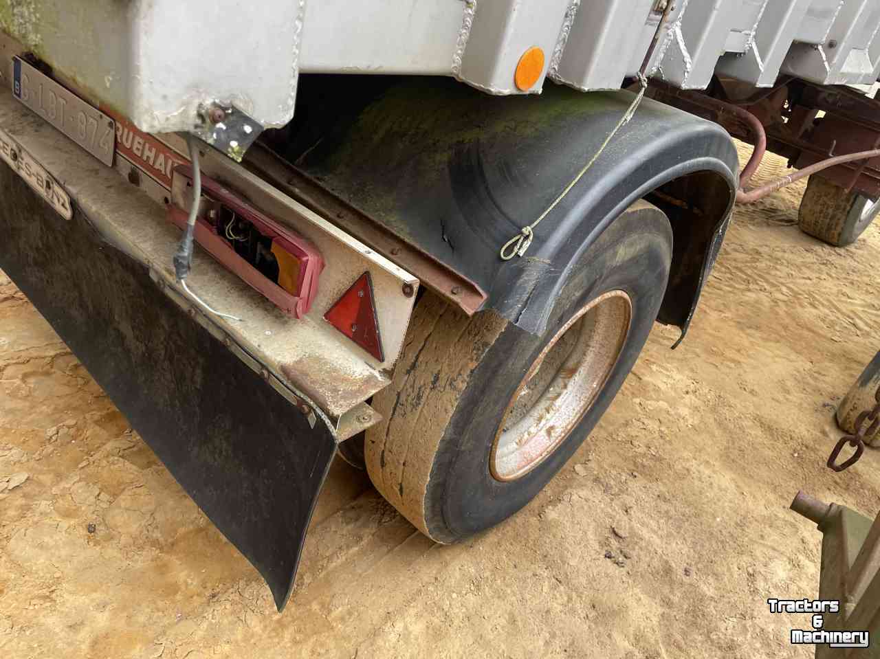 Remorque pour camion  fruehauf kipaanhanger