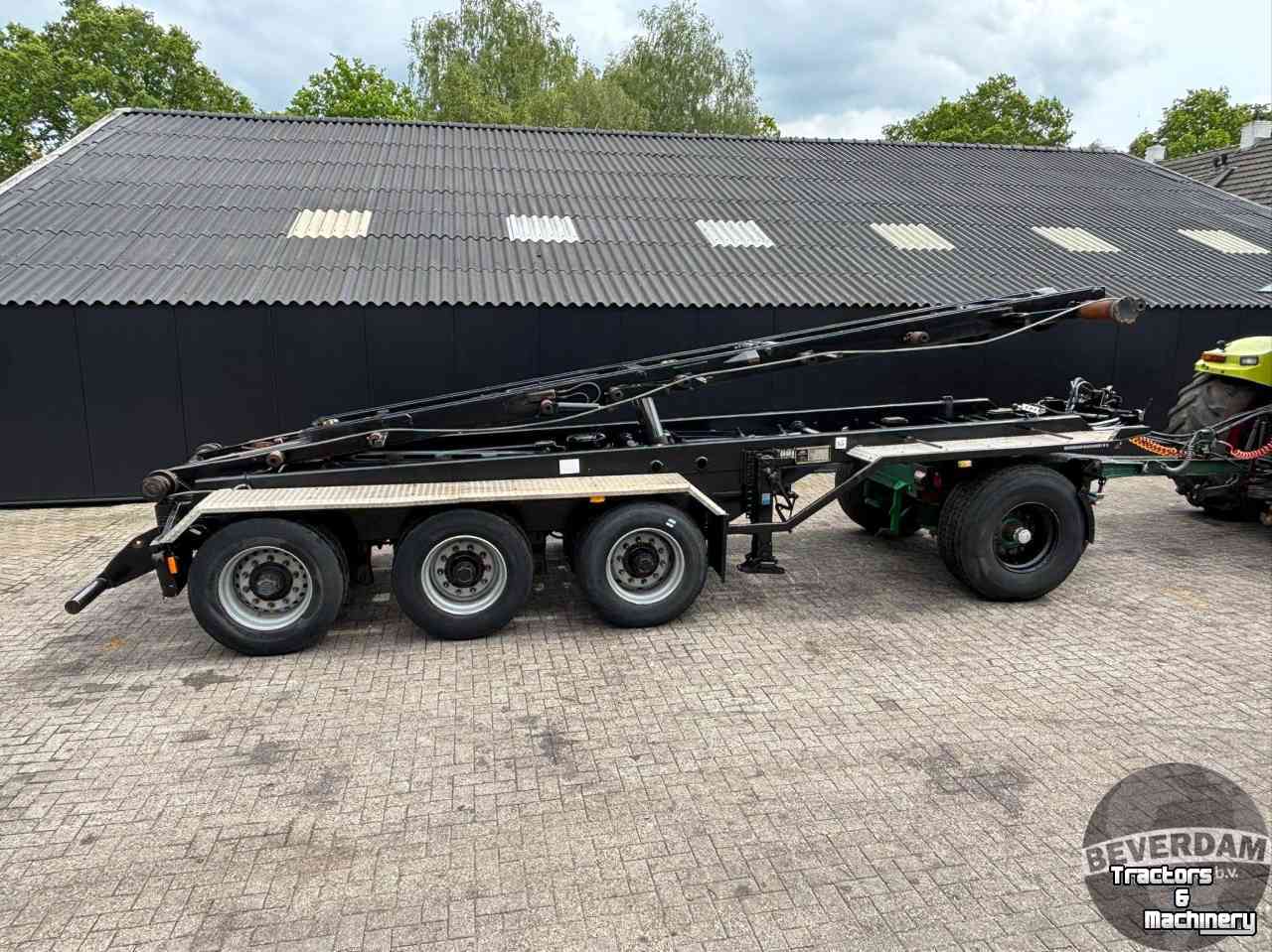 Système leve conteneur à bras  NCH Kabelsysteem oplegger met dolly