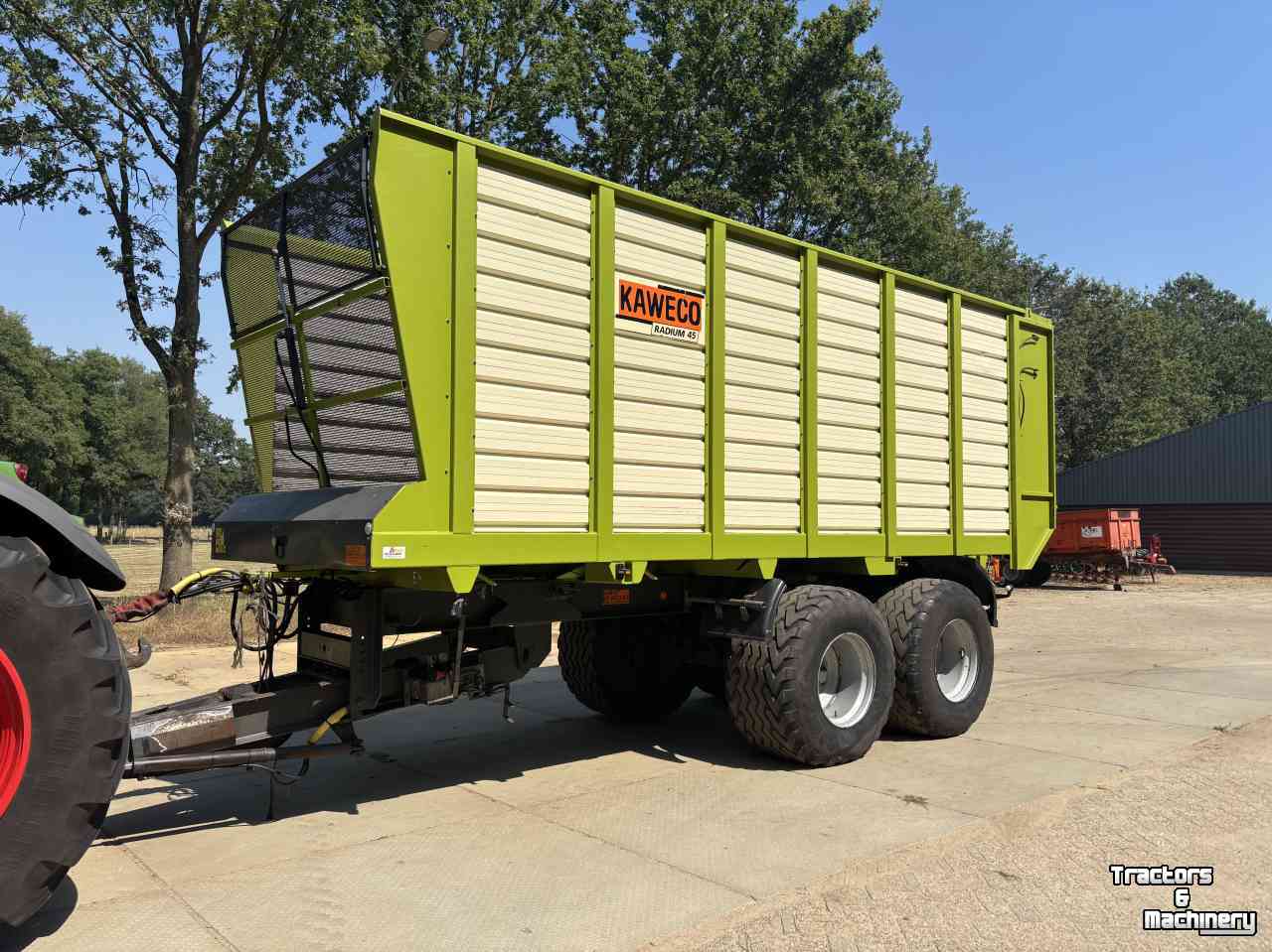 Benne d‘ensilage Kaweco Radium 45 silagewagen
