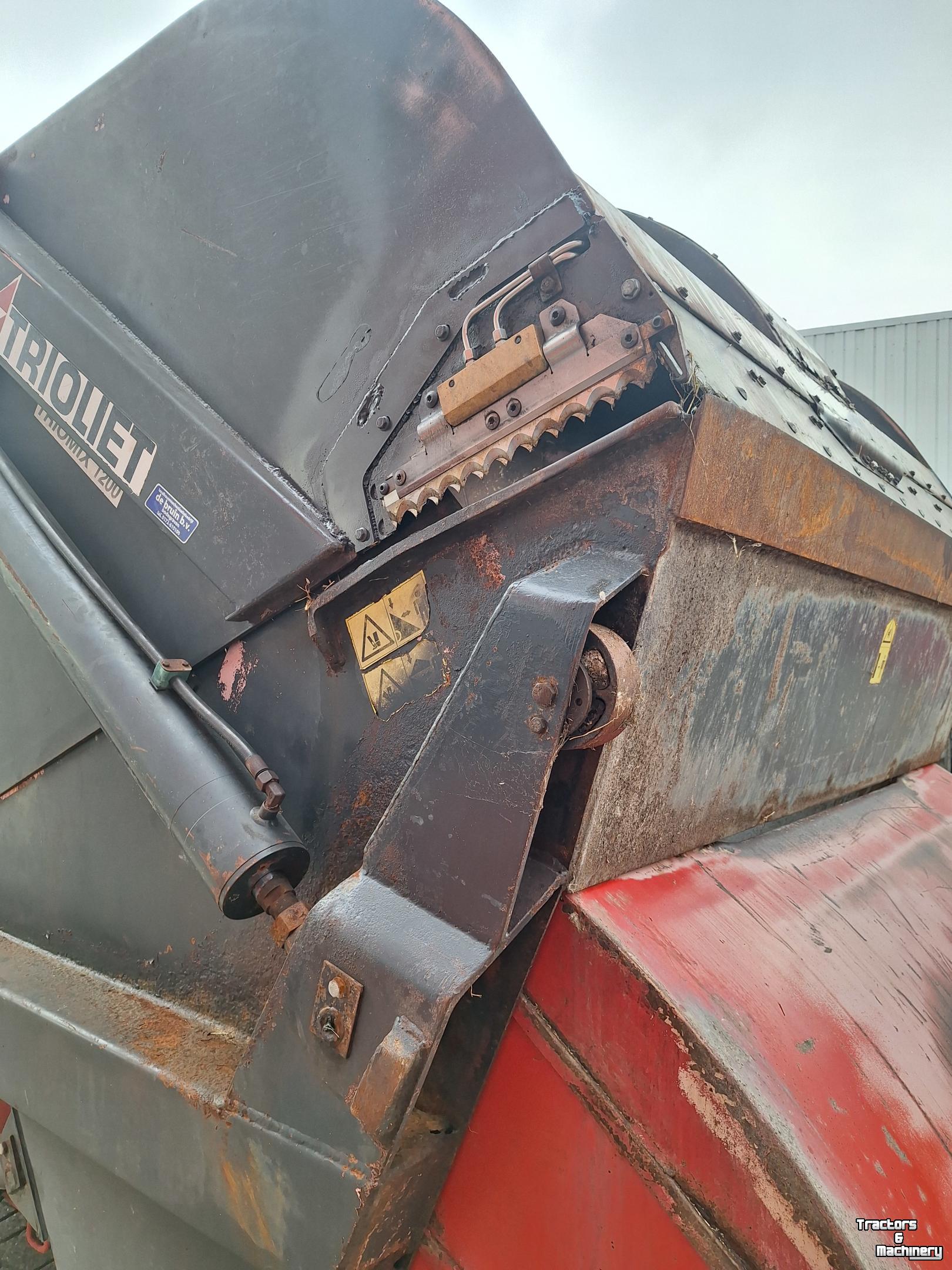 Mélangeuse Trioliet TRIOLIET Triomix S!-1200 voermengwagen