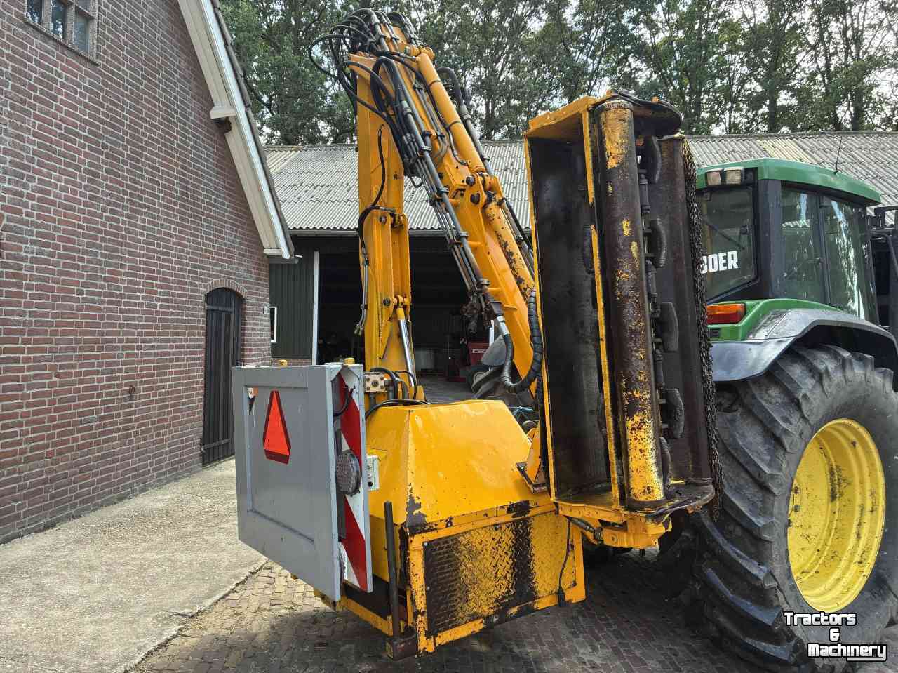 Bras de débroussaillage Herder Rapier KH maaiarm met klepelmaaier