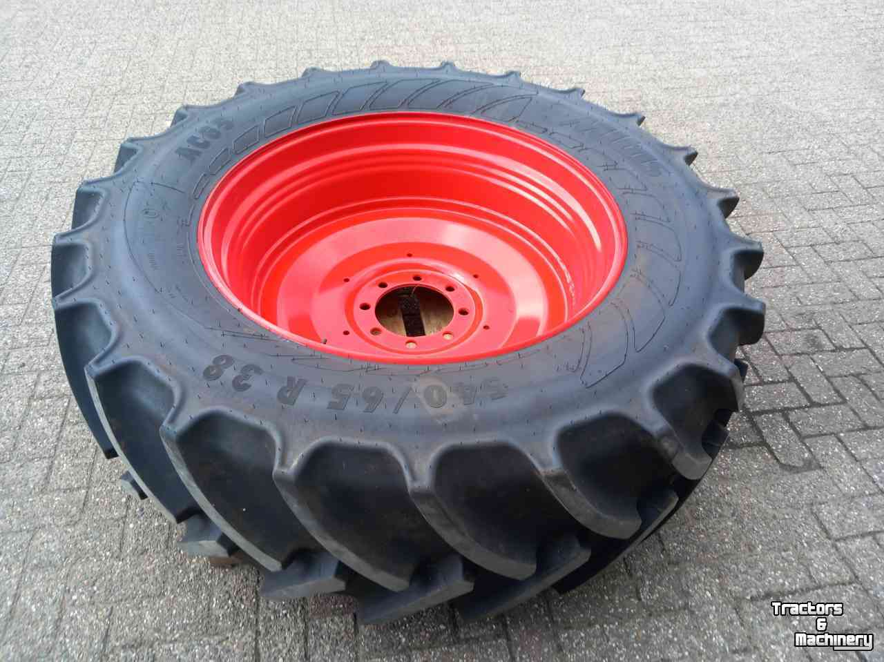 Roues, Pneus, Jantes, Barillets Jumelage Mitas wielenset 540/65/38 en 480/65/24 op fendt velgen