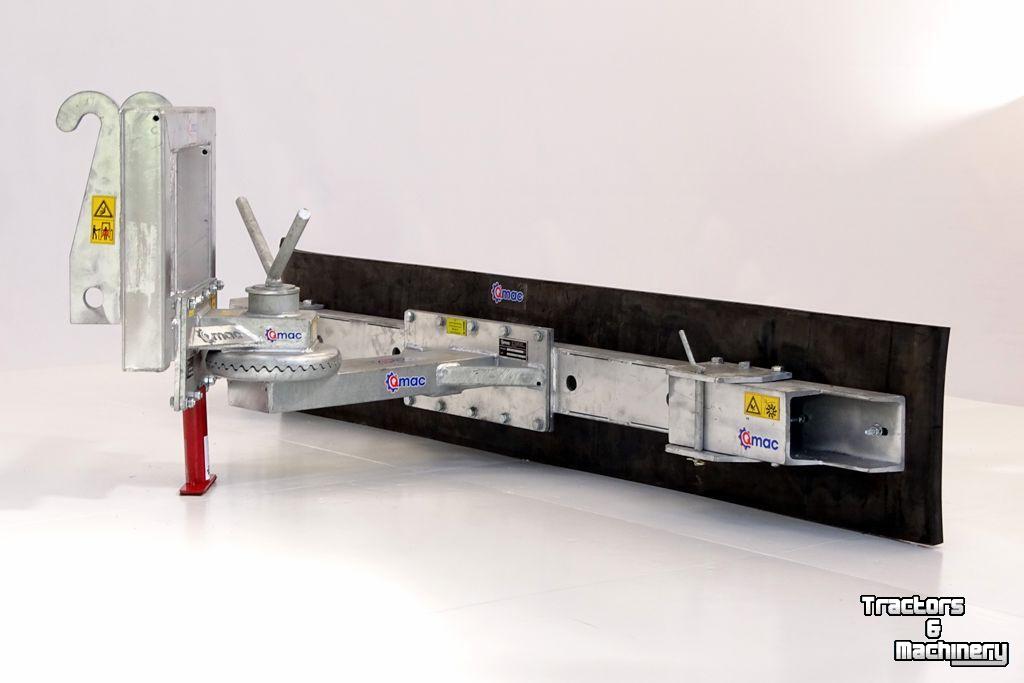 Rabot caoutchouc Qmac 210 MECH SCHUIN+HOEK WEIDEMANN HAAK