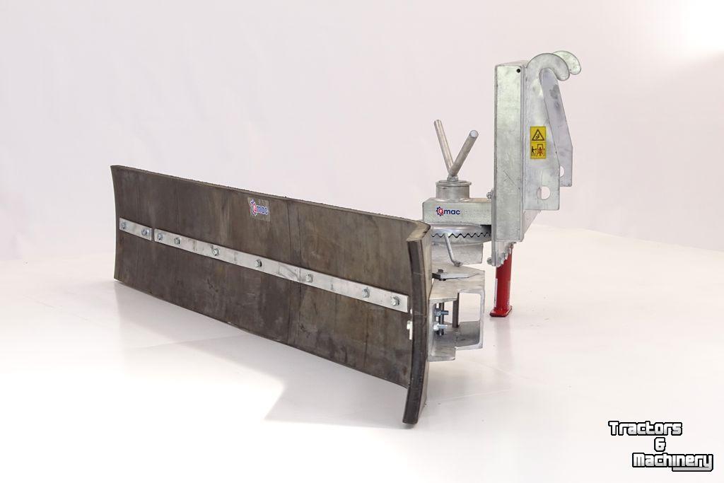 Rabot caoutchouc Qmac 210 MECH SCHUIN+HOEK WEIDEMANN HAAK