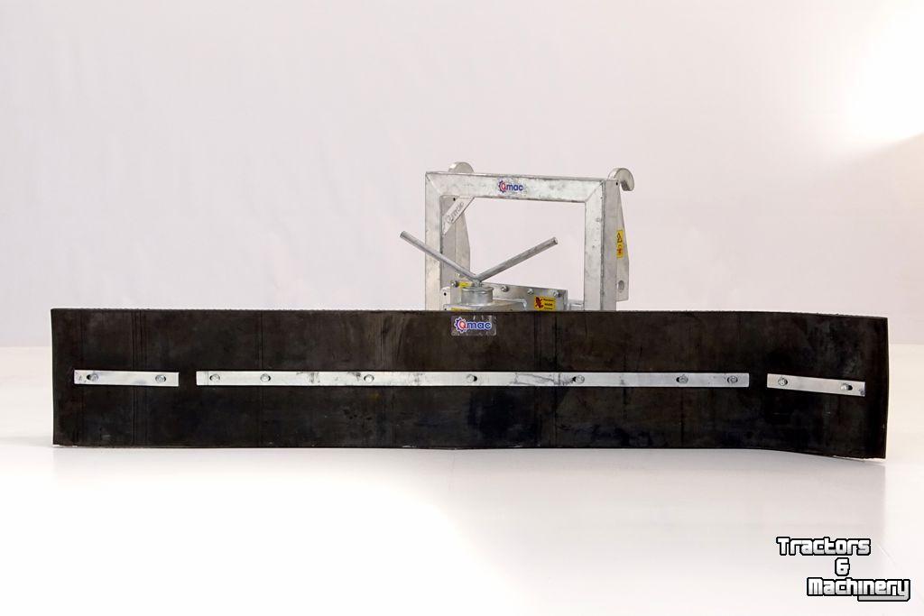 Rabot caoutchouc Qmac 210 MECH SCHUIN+HOEK WEIDEMANN HAAK