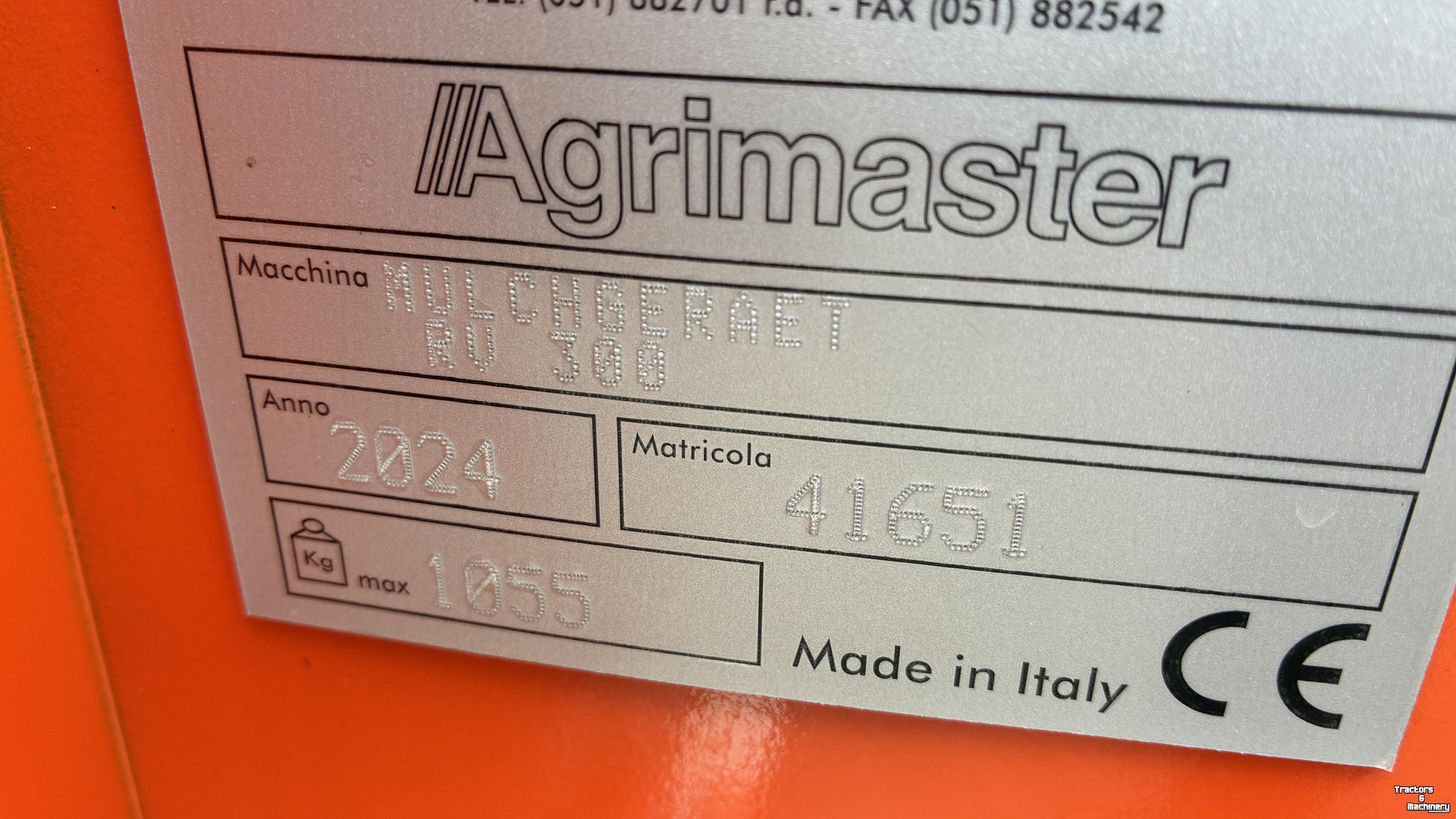 Rotobroyeur Agrimaster Agrimaster RV300 klepelmaaier