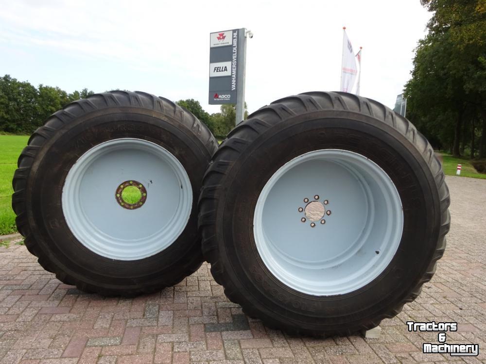 Roues, Pneus, Jantes, Barillets Jumelage Alliance Set gazonbanden op velgen