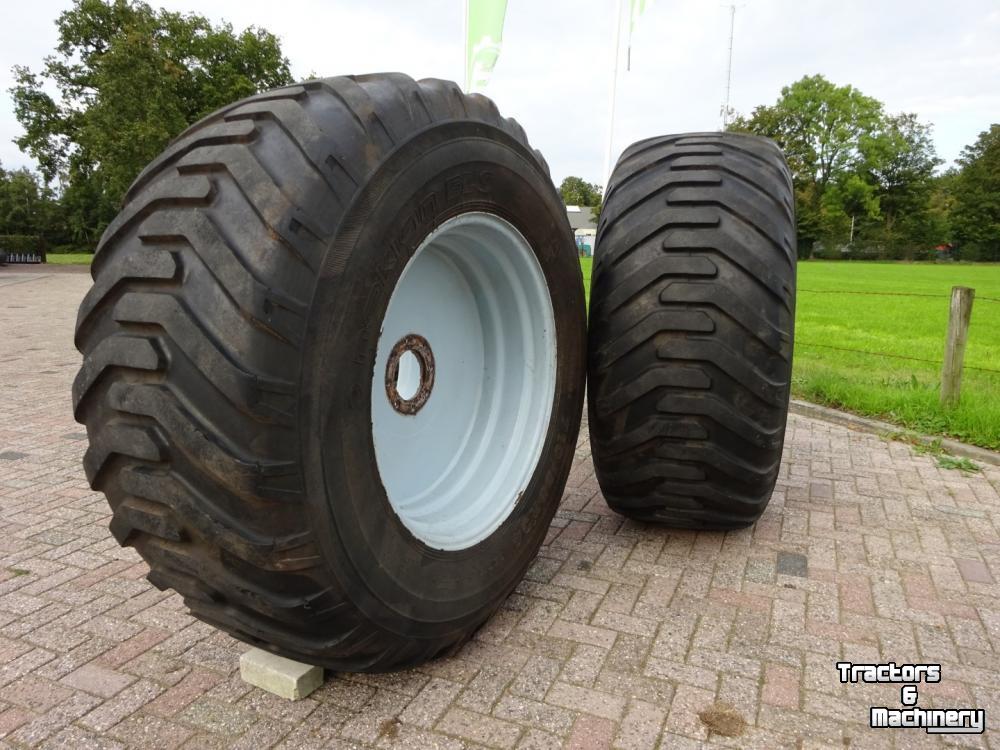Roues, Pneus, Jantes, Barillets Jumelage Alliance Set gazonbanden op velgen