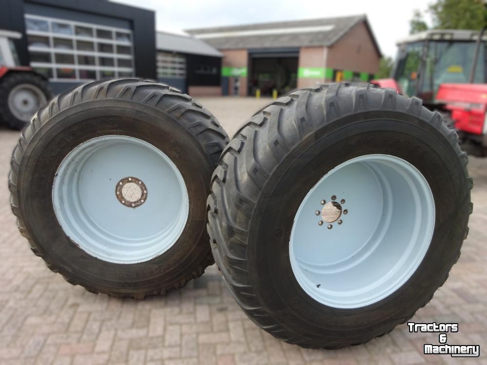 Roues, Pneus, Jantes, Barillets Jumelage Alliance Set gazonbanden op velgen