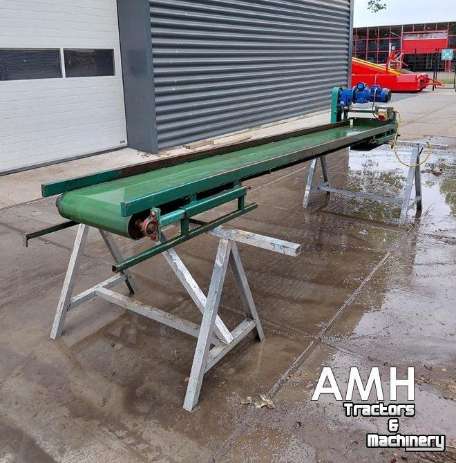Convoyeur  3740X495 TRANSPORTBAND VLAKKE BAND FLAT BELT CONVEYOR BELT FLACHBAND FÖRDERBAND