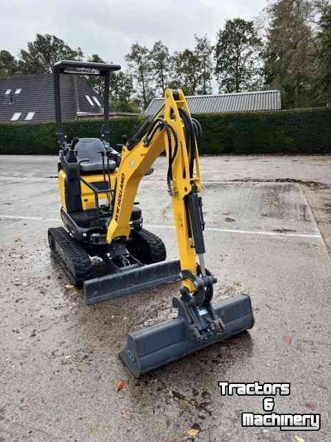 Mini pelleteuse New Holland E14D