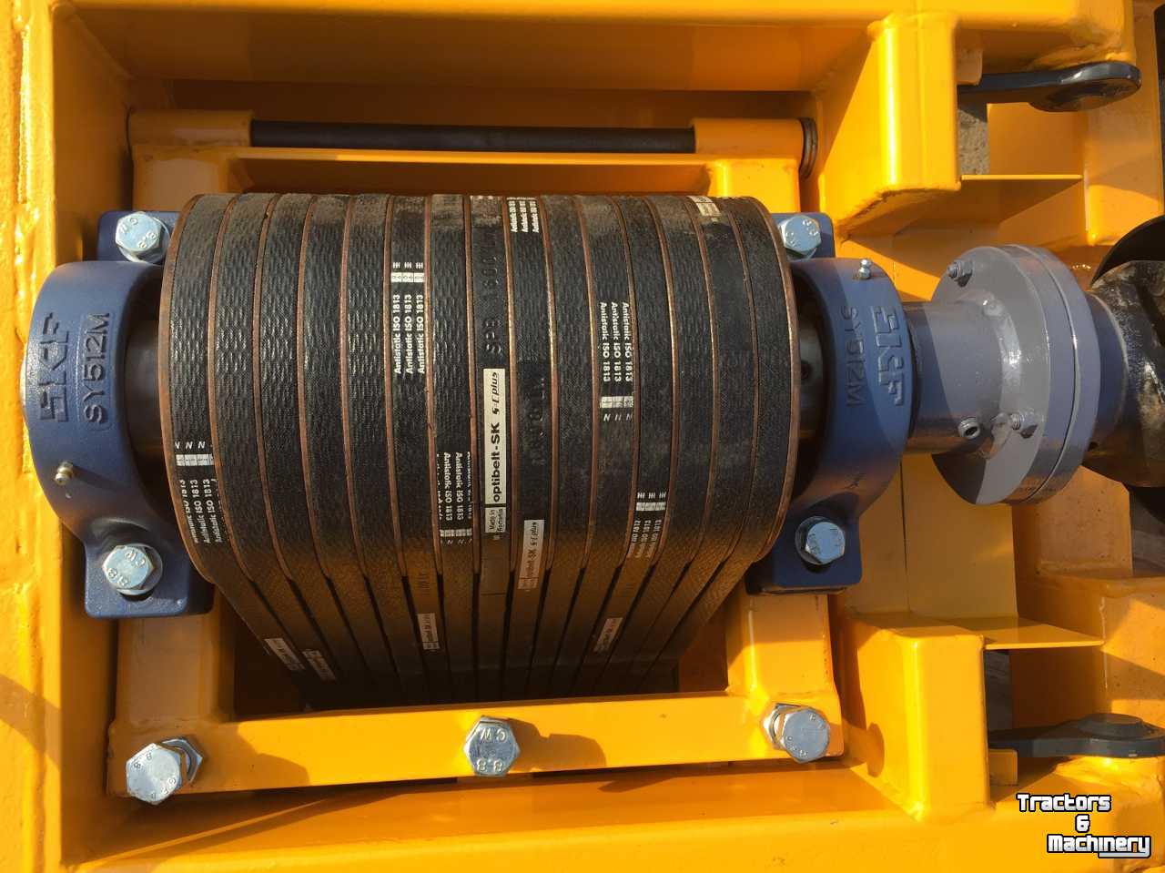 Roto-trancheuse du fossé Bos walkantfrees 80-15 grabenkantenfräse rotary cutter