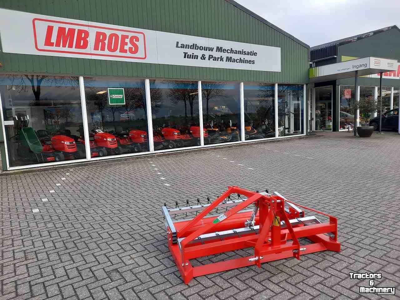 Herse Boxer Manegebak vlakker Piste Profi 170