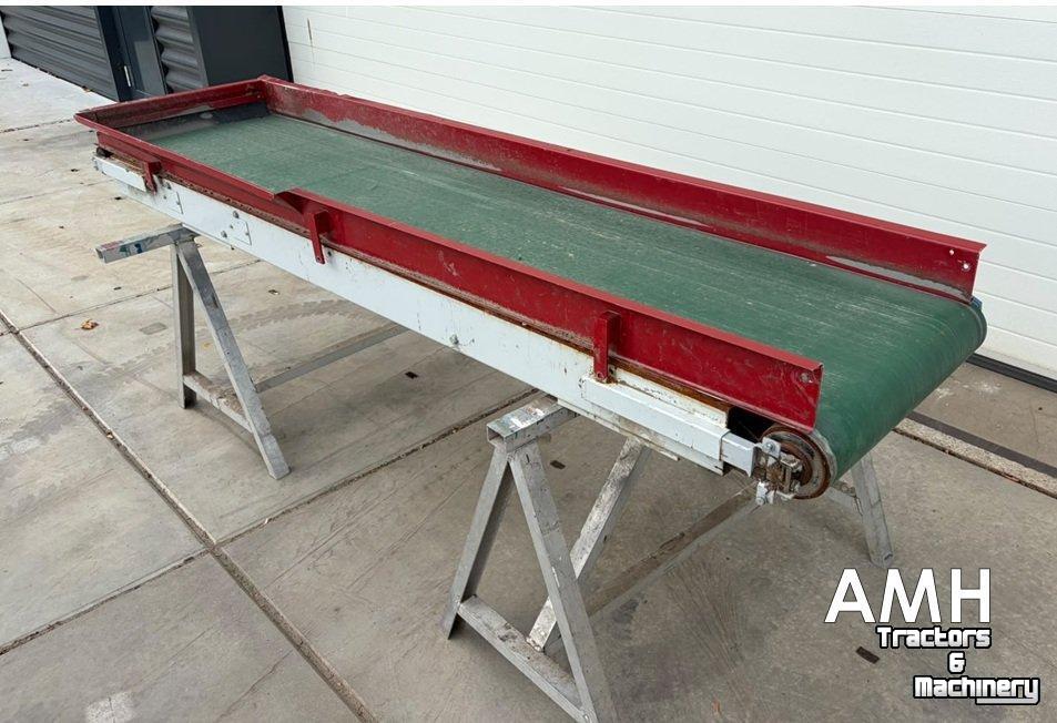 Convoyeur  2750X650 TRANSPORTBAND VLAKKE BAND FLAT BELT CONVEYOR BELT FLACHBAND FÖRDERBAND