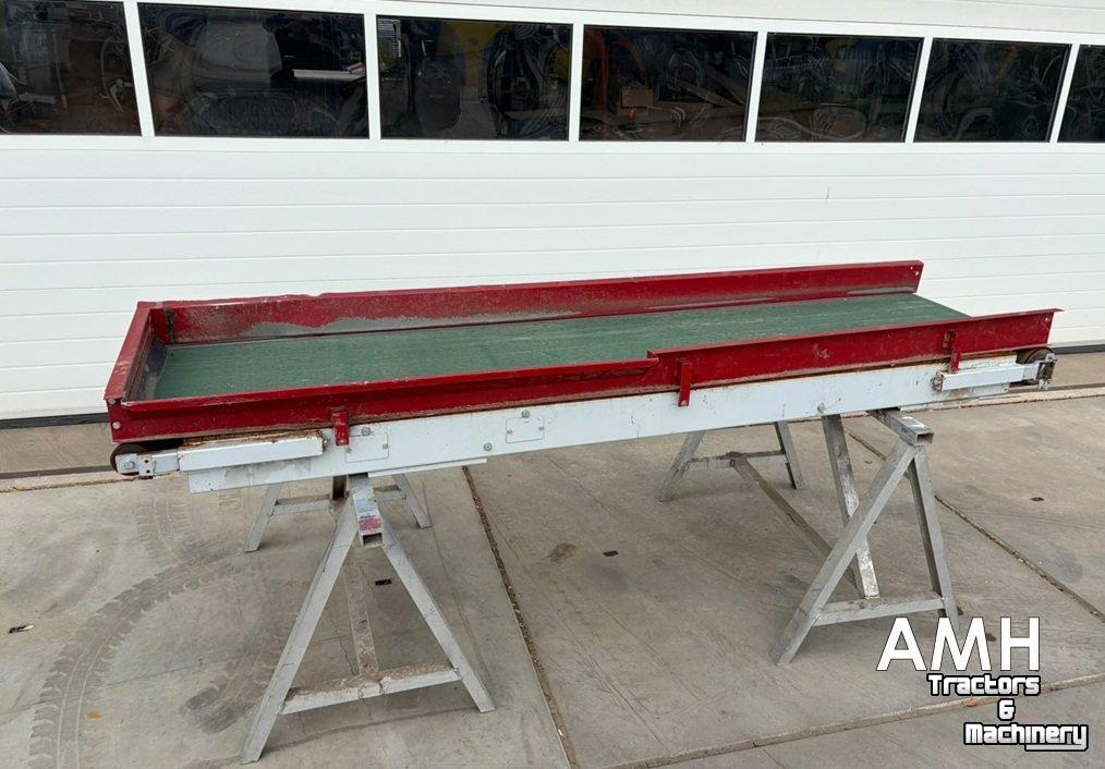 Convoyeur  2750X650 TRANSPORTBAND VLAKKE BAND FLAT BELT CONVEYOR BELT FLACHBAND FÖRDERBAND