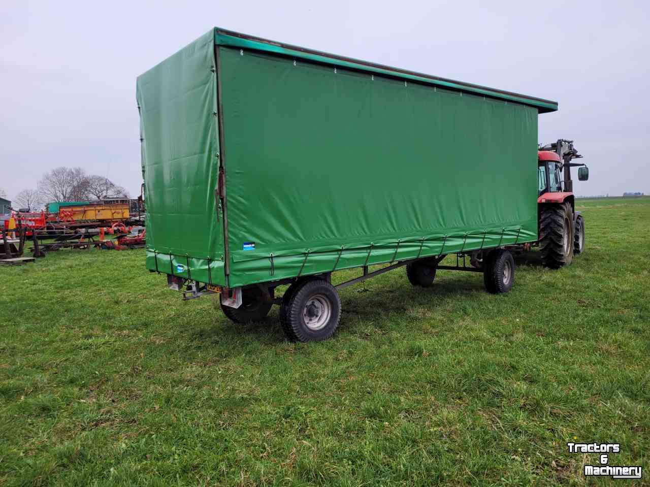 Remorque  Zeilwagen Gijzen