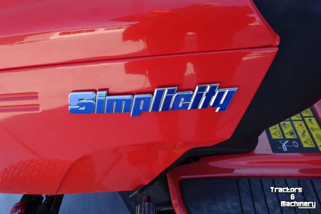 Tracteur Tondeuse Autoporté Simplicity SLT275SD zitmaaier met zijuitworp ACTIE Hoge Korting