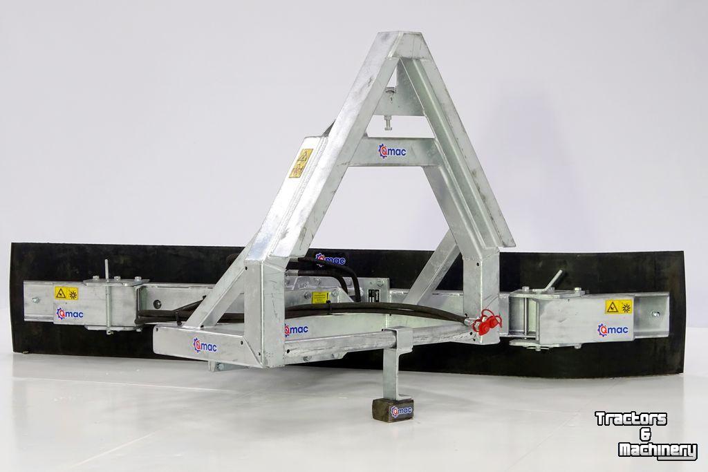 Rabot caoutchouc Qmac 210 HYDR SCHUIN + HOEK ACCORD