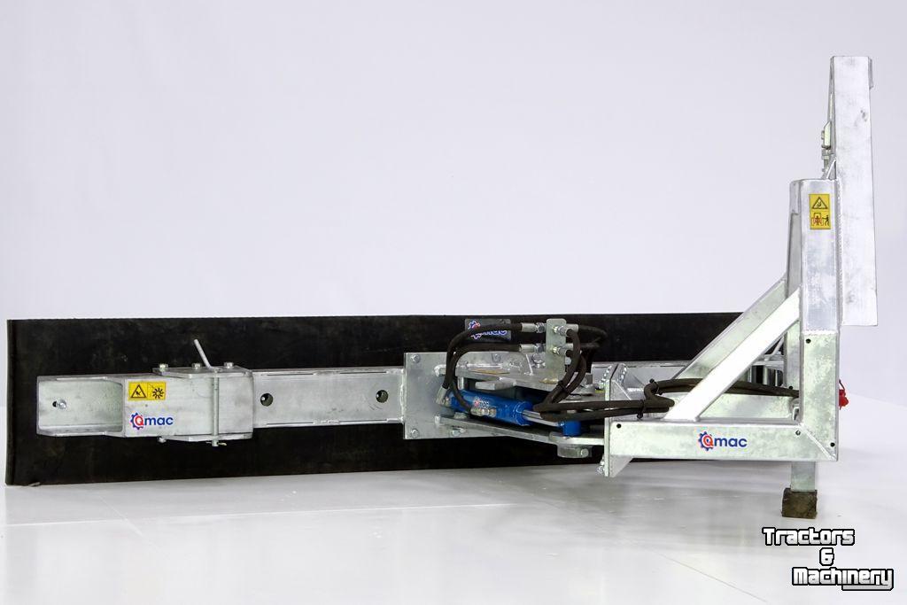 Rabot caoutchouc Qmac 210 HYDR SCHUIN + HOEK ACCORD